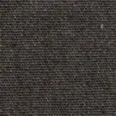 Dark gray woven fabric texture with a dense, matte finish and subtle granular appearance; sample marked “swan > fabric (f) > f 964”.